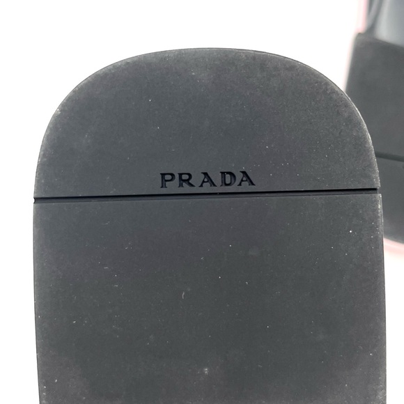 Prada Quilted Nappa Leather Sabots - Picture 7 of 7